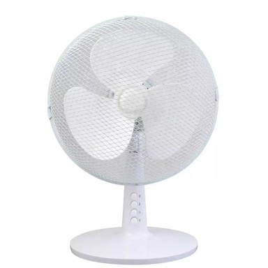 Stolni ventilator 12", bijela